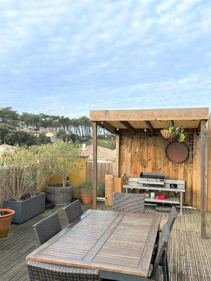 Ferienwohnung Surf Ou Golf House A Quelques Pas De L'Ocean Moliets-et-Maa Exterior foto