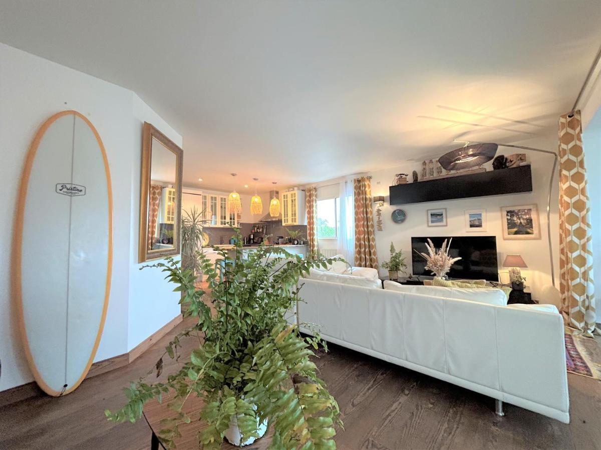 Ferienwohnung Surf Ou Golf House A Quelques Pas De L'Ocean Moliets-et-Maa Exterior foto