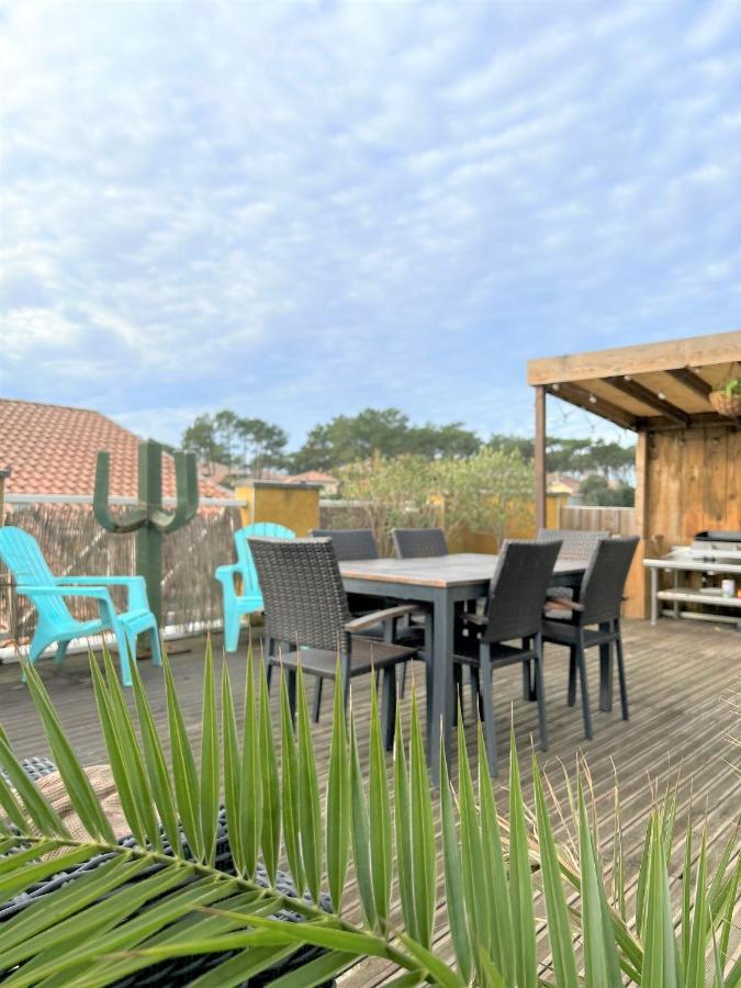 Ferienwohnung Surf Ou Golf House A Quelques Pas De L'Ocean Moliets-et-Maa Exterior foto